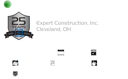 Foreman Carpenter Expert Construction, Inc. Cleveland, OH POSITION OPEN $ Competitive Pay Paid Time Off Local Work Full Time Health Reimbursement Retirement W-2 Employee